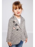 Children\'s gray jacket NDZ36007 - Online store - Boutique